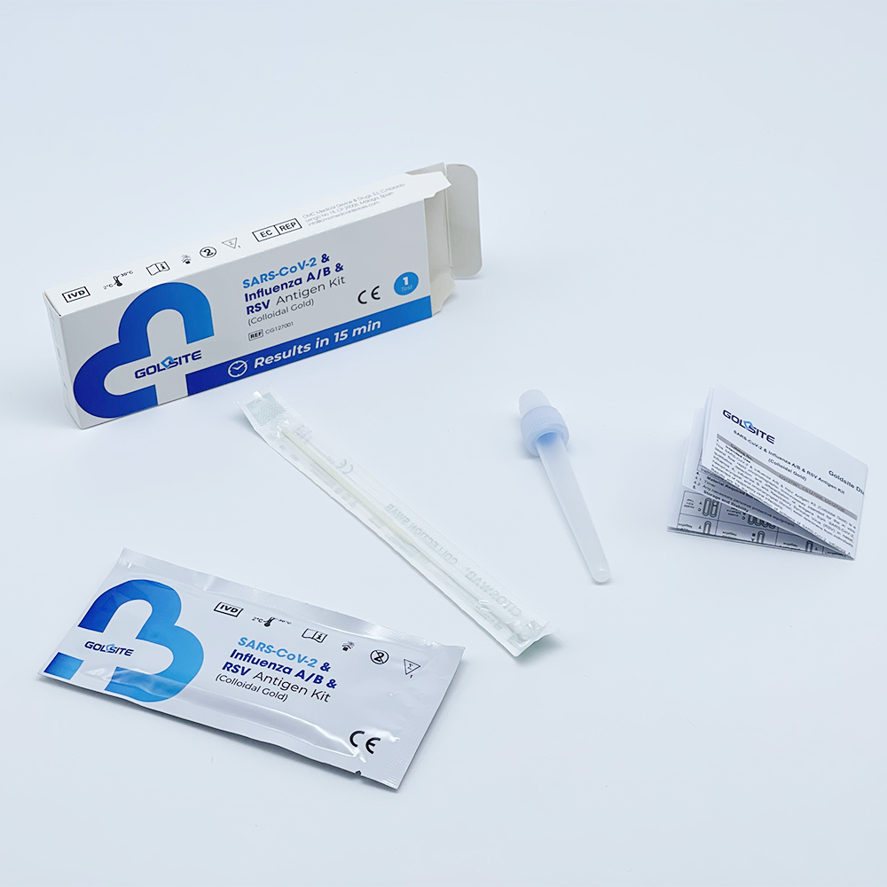 اختبار مستضد SARS-COV-2 و Flu A/B & RSV