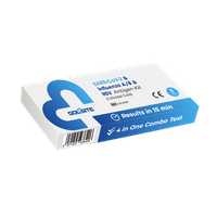 Τεστ αντιγονου ανιχνευσης Covid-19, RSV & γριπης α / β 2024