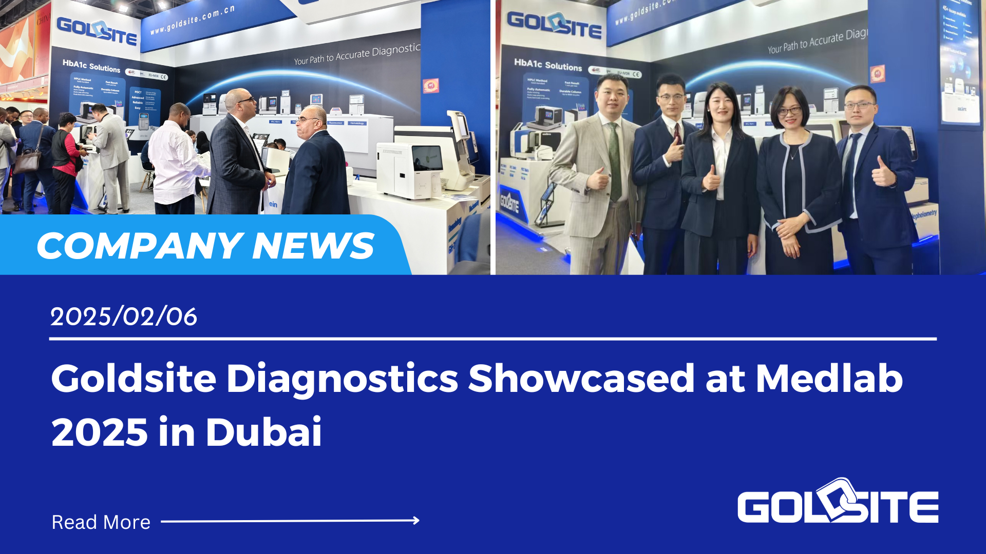 Hightlight Moments: Goldsite on Medlab Middle East 2025
